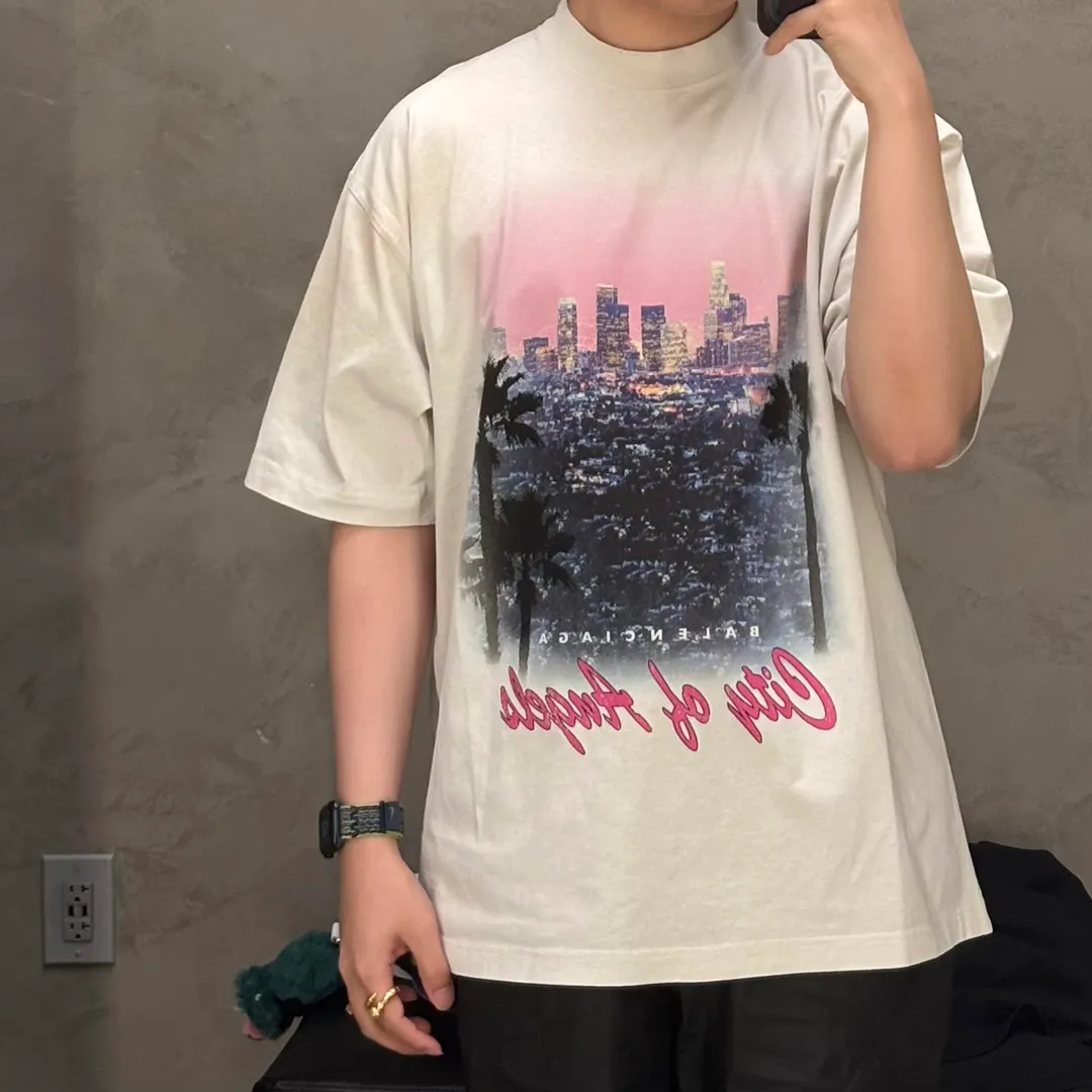 BLCG City of Angels Skyline T-shirt in Vintage White - 587 - blcg0000587 - Image 10