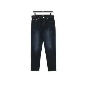 BLCG Red Emblem Washed Denim Jeans in Indigo - 572 - blcg0000572