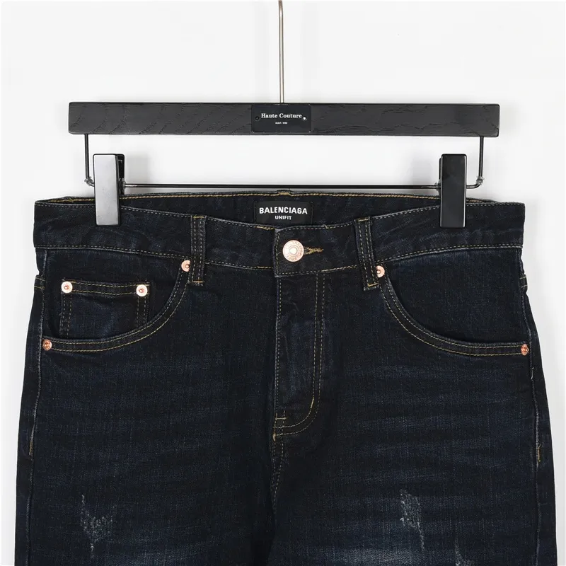 BLCG Red Emblem Washed Denim Jeans in Indigo - 572 - blcg0000572 - Image 5