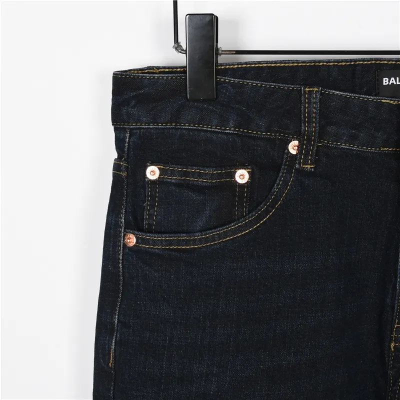 BLCG Red Emblem Washed Denim Jeans in Indigo - 572 - blcg0000572 - Image 7