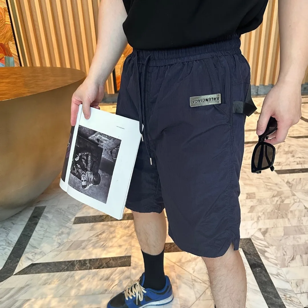 BLCG Nylon Utility Shorts in Navy Blue - 599 - blcg0000599 - Image 3