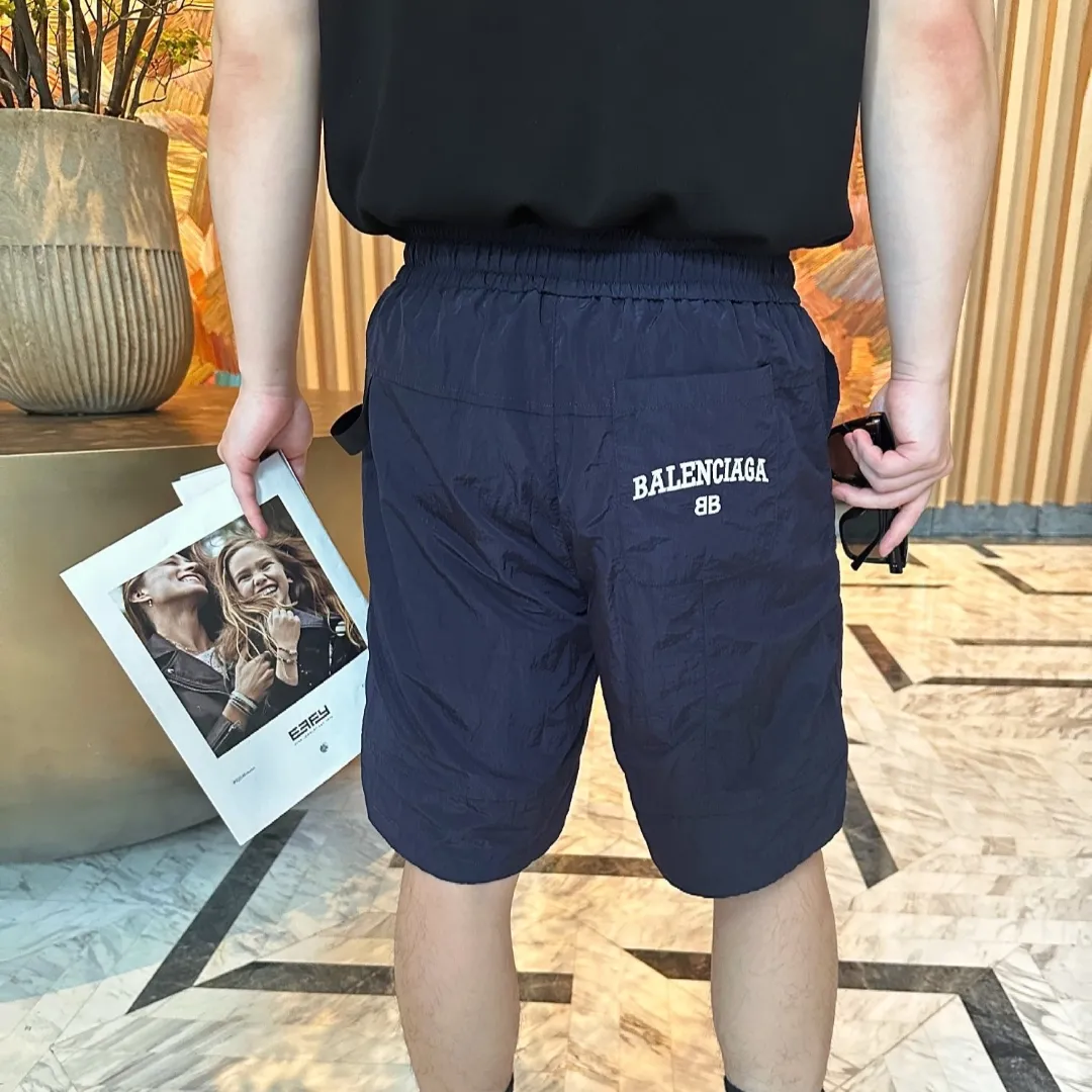 BLCG Nylon Utility Shorts in Navy Blue - 599 - blcg0000599 - Image 4