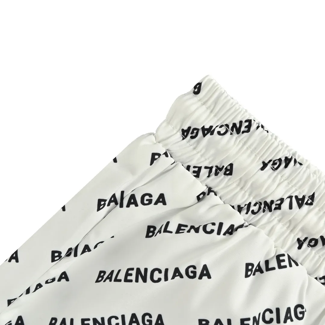 BLCG Allover Logo-Jacquard Shorts in White - 616 - blcg0000616 - Image 5