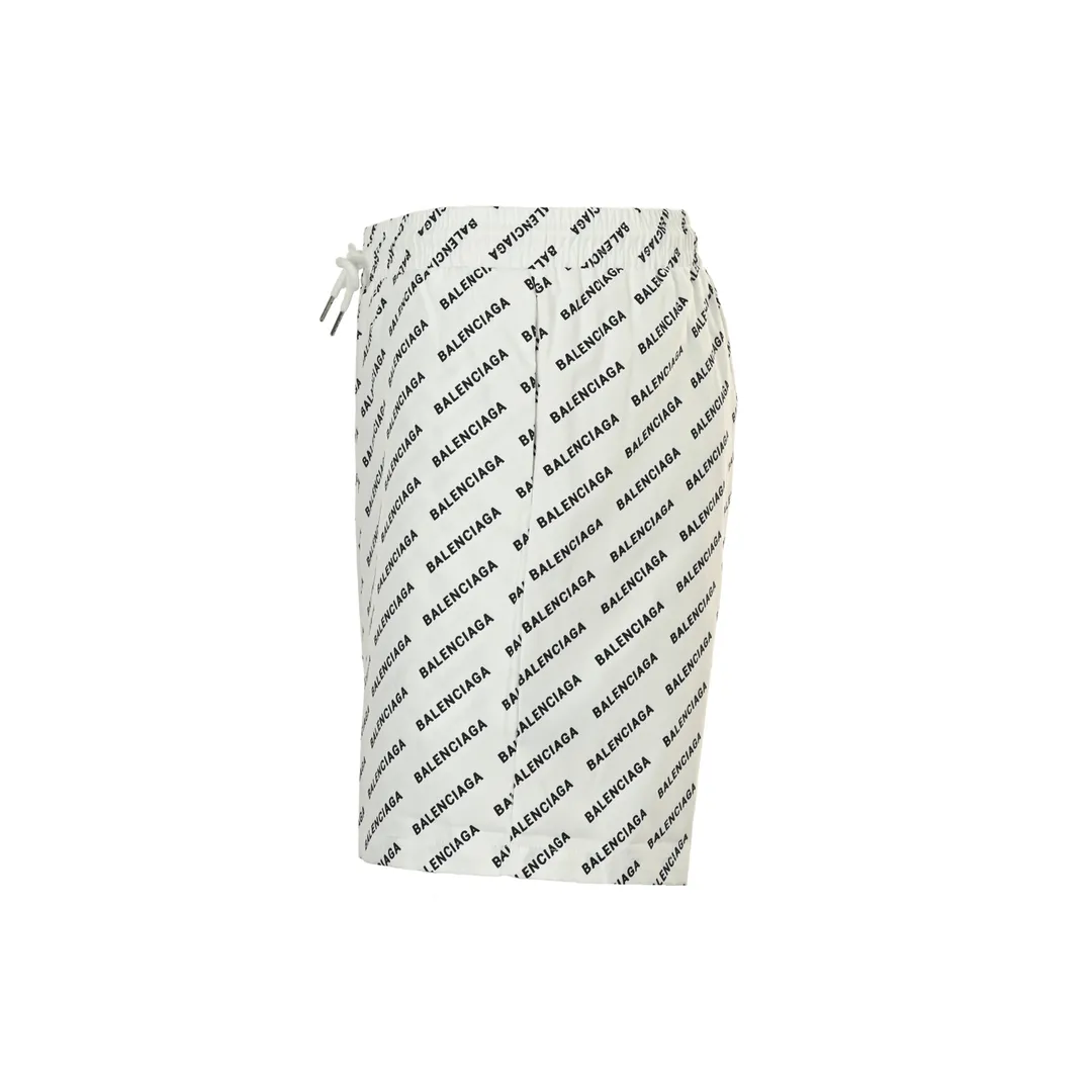 BLCG Allover Logo-Jacquard Shorts in White - 616 - blcg0000616 - Image 3