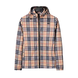 BUR Vintage Check Hooded Jacket - BUR0005