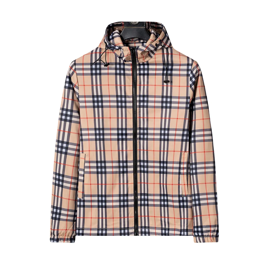 BUR Vintage Check Hooded Jacket - BUR0005