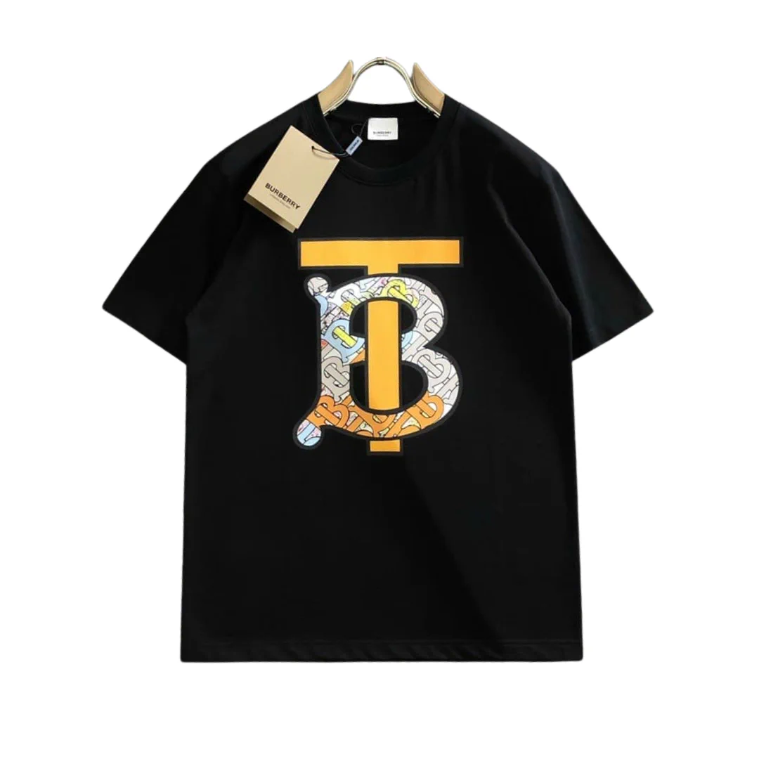 BUR Logo-Print Cotton T-Shirt - BUR0010 - Image 7
