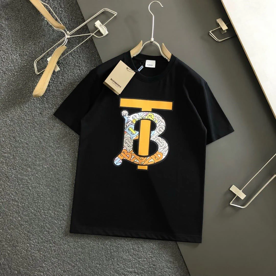 BUR Logo-Print Cotton T-Shirt - BUR0010 - Image 8