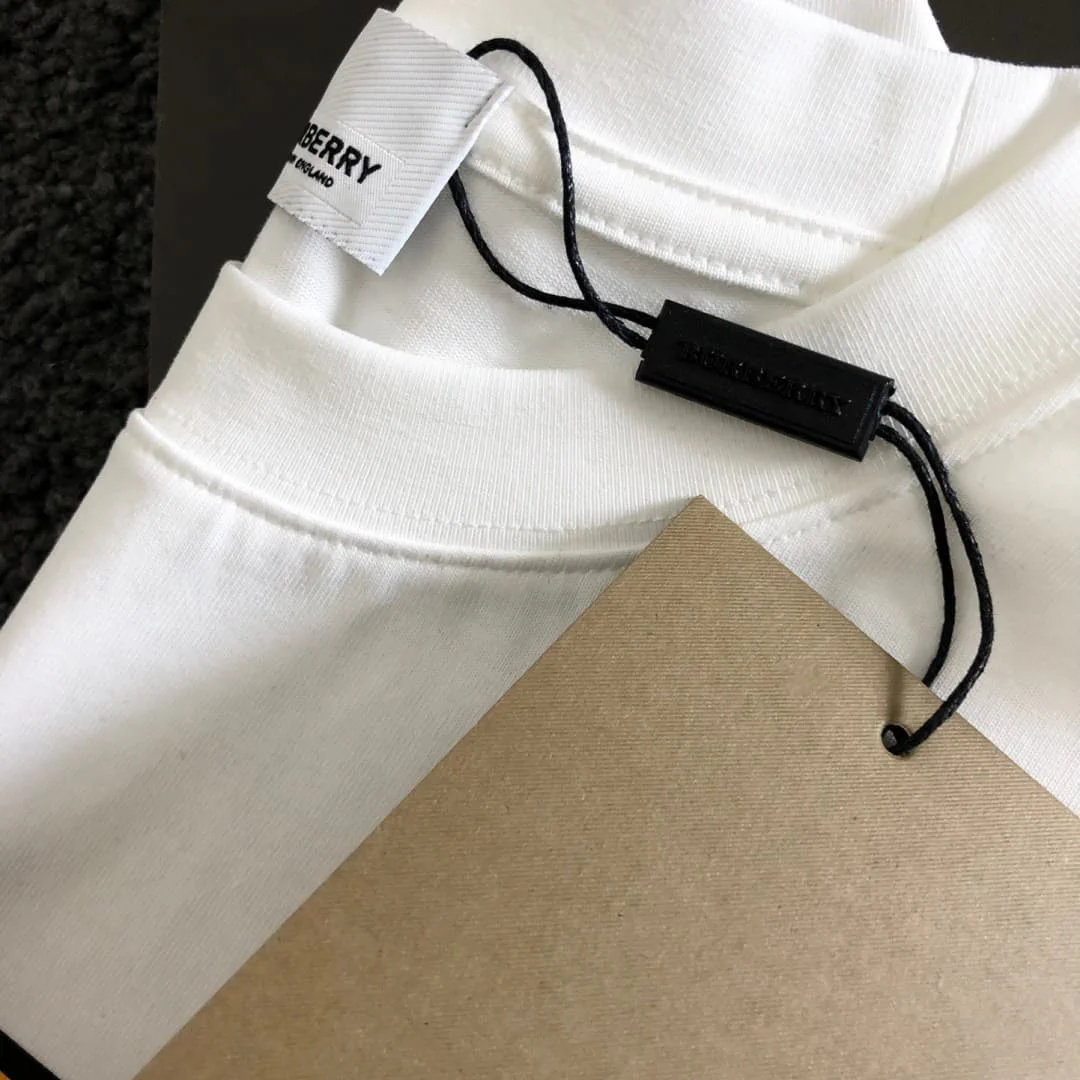 BUR Logo-Print Cotton T-Shirt - BUR0010 - Image 6