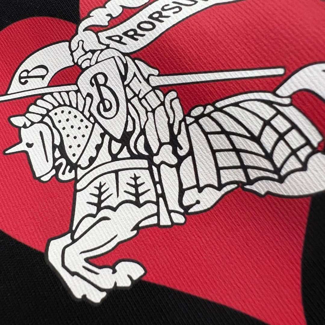 BUR Logo-Print Cotton T-Shirt - BUR0014 - Image 6