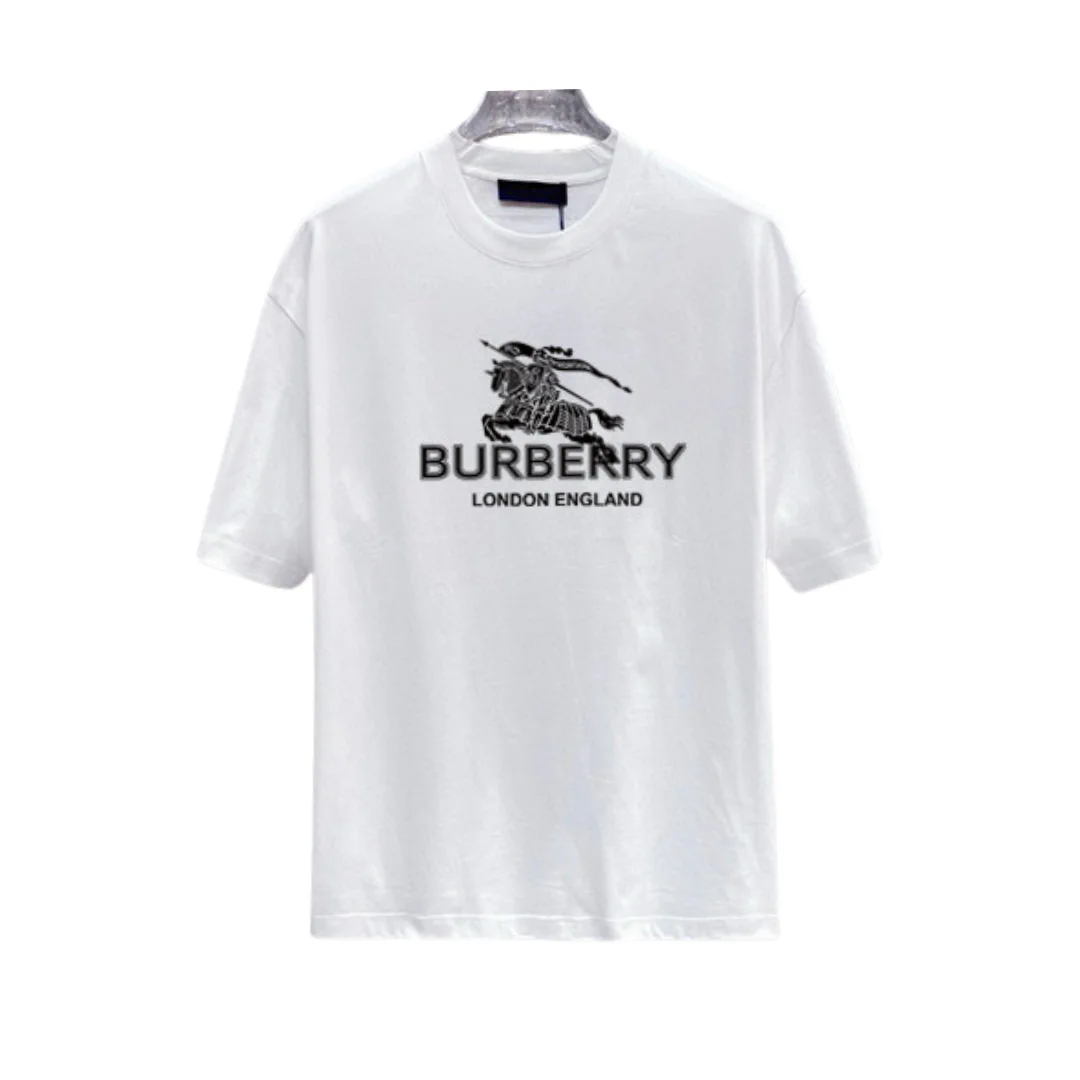 BUR Logo-Print Cotton T-Shirt - BUR0016