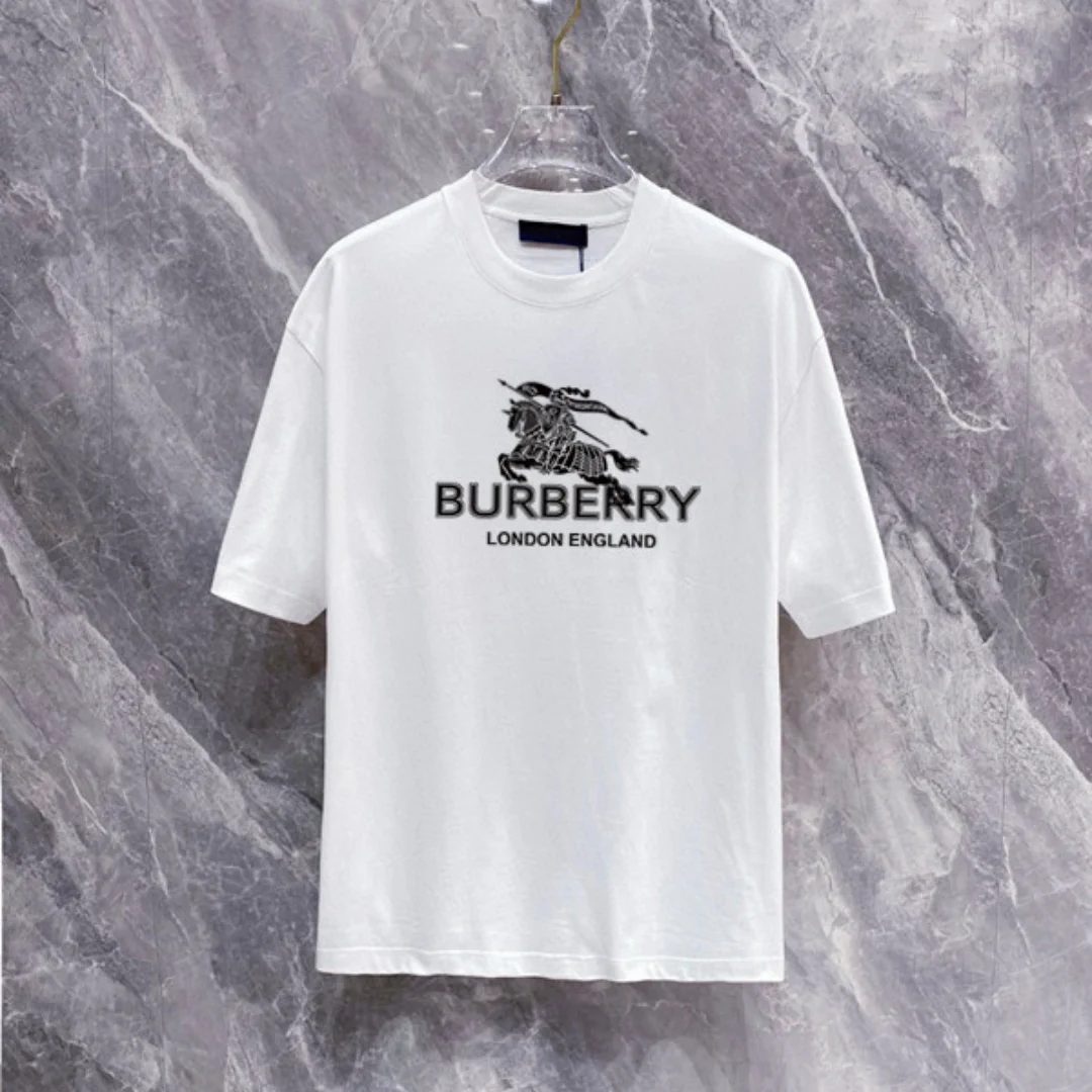 BUR Logo-Print Cotton T-Shirt - BUR0016 - Image 2