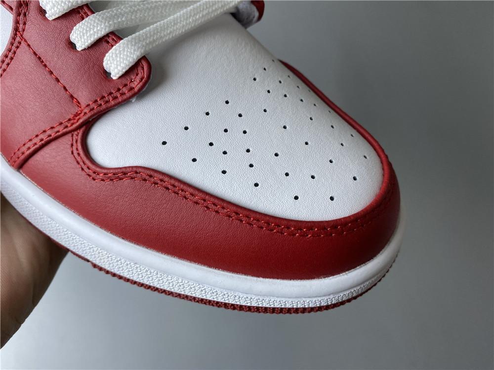 AJ 1 Low Gym Red White Shoes Sneakers - nk0000748 - Image 15