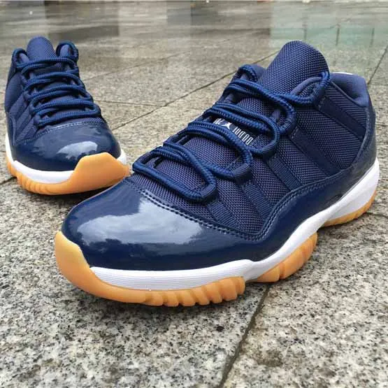 AJ 11 Retro Low Navy Gum Shoes Sneakers - nk0004099 - Image 6