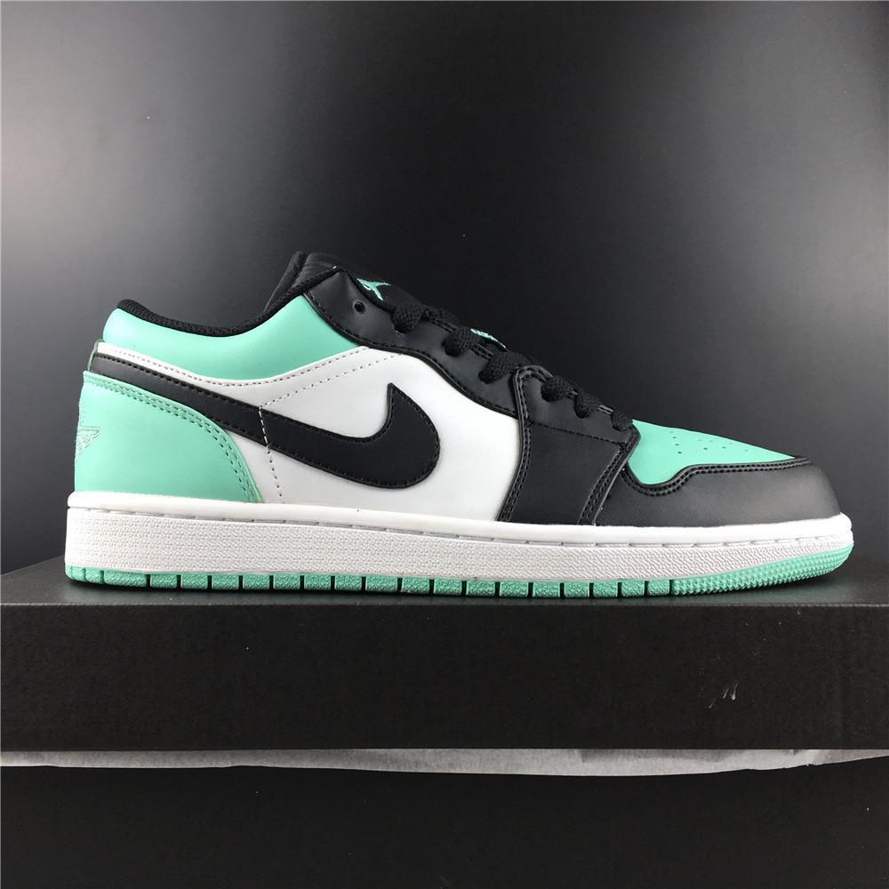 AJ 1 Low Emerald Toe Shoes Sneakers - nk0000142 - Image 9