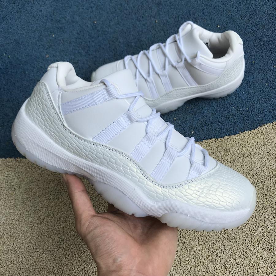 AJ 11 Retro Low Heiress Pure Platinum Shoes Sneakers - nk0000615 - Image 20