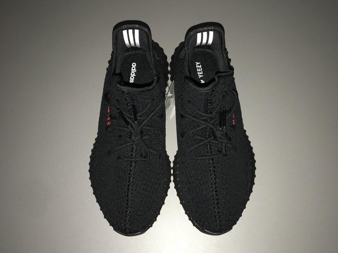 YzY Boost 350 V2 Black Red Shoes Sneakers - ad0000012 - Image 15