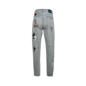 Alternative view of CH Cross Patch Jeans - CH0114