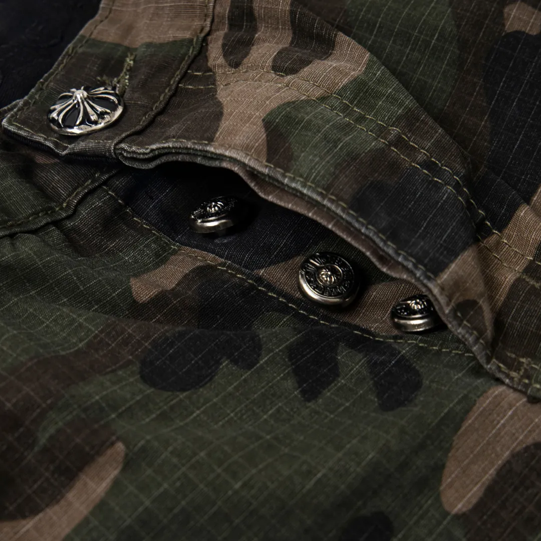 CH Camouflage Pocket Jeans - CH0116 - Image 8