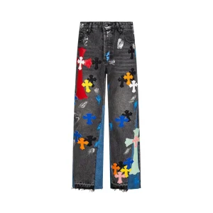 CH Cross Patch Jeans - CH0128