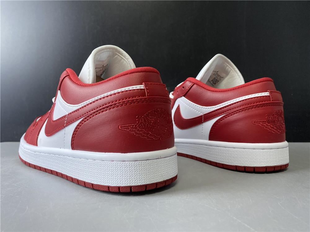 AJ 1 Low Gym Red White Shoes Sneakers - nk0000748 - Image 16