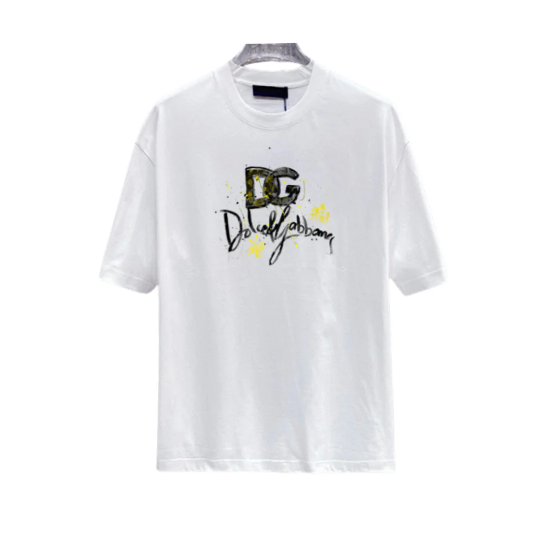DG Logo-Print Cotton T-Shirt - DG0007