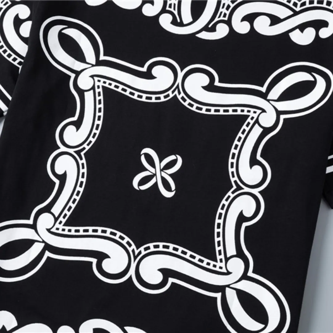 D&G Bandanna Print T-shirt in Black - 105 - dng0000105 - Image 8