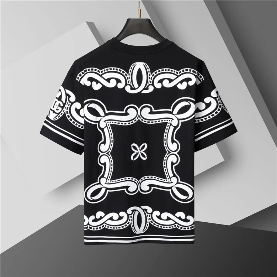 D&G Bandanna Print T-shirt in Black - 105 - dng0000105 - Image 3