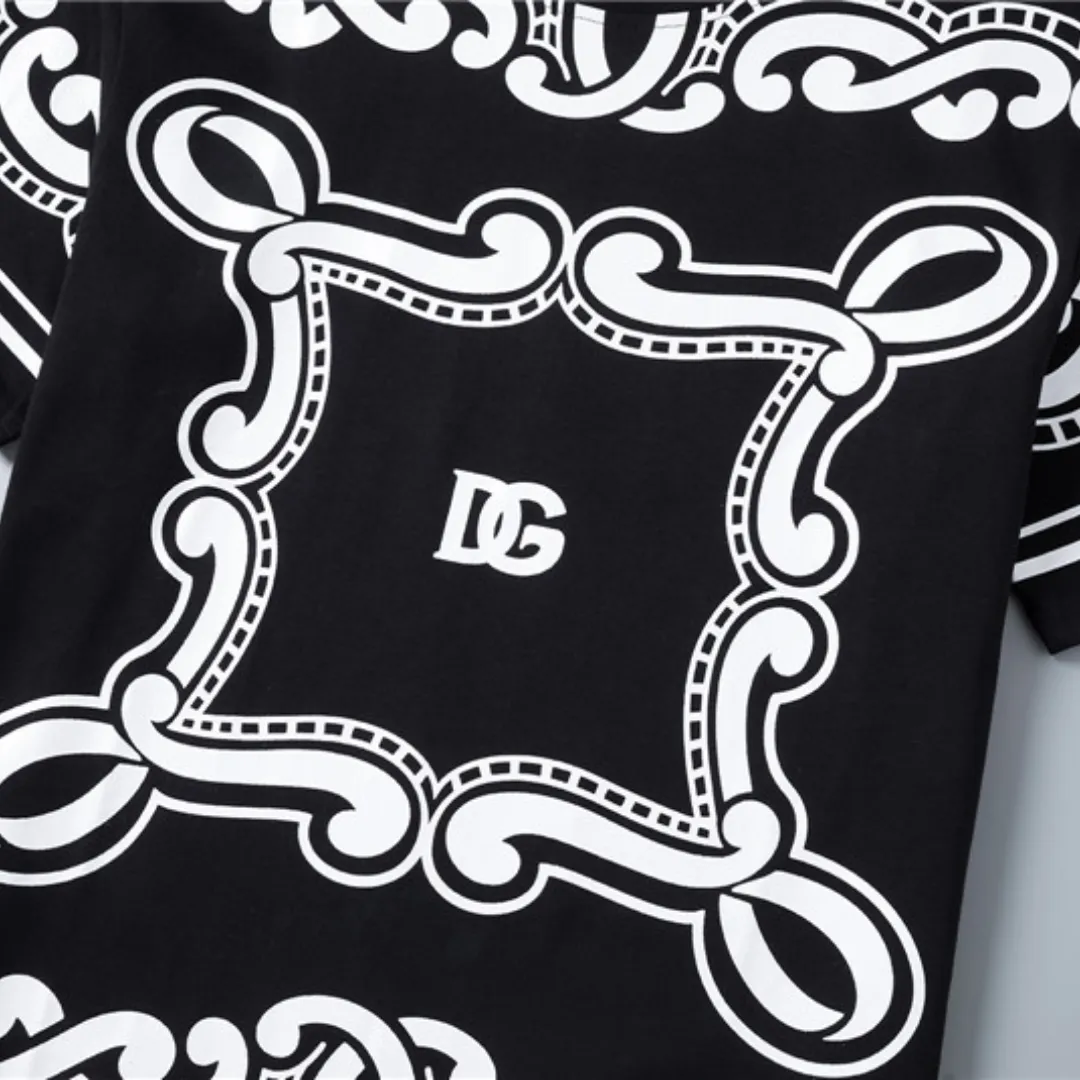 D&G Bandanna Print T-shirt in Black - 105 - dng0000105 - Image 7