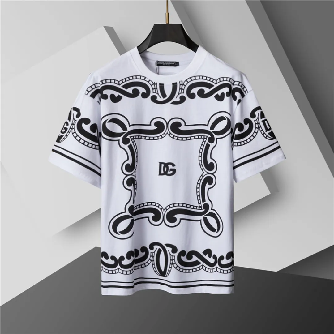 D&G Bandanna Print T-shirt in White - 106 - dng0000106 - Image 2