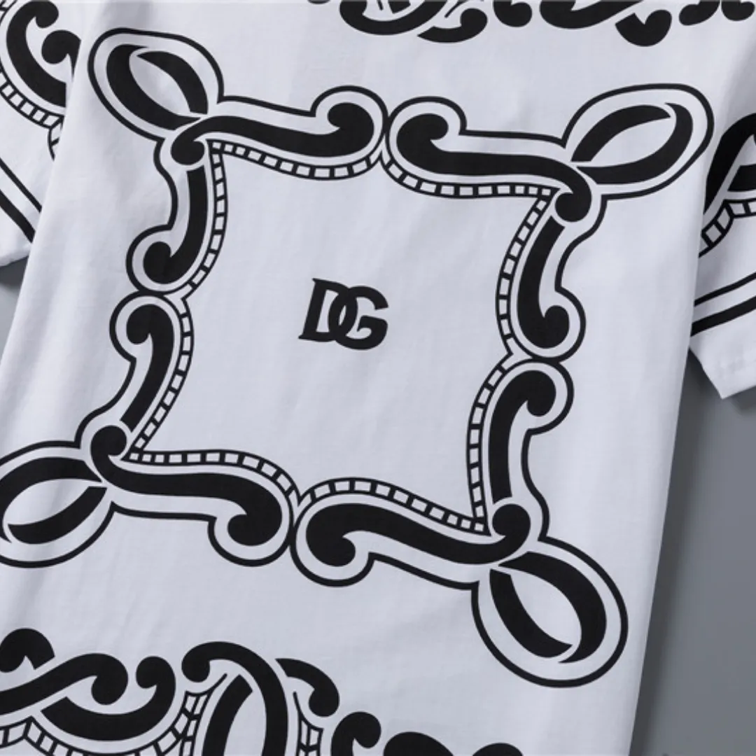 D&G Bandanna Print T-shirt in White - 106 - dng0000106 - Image 7