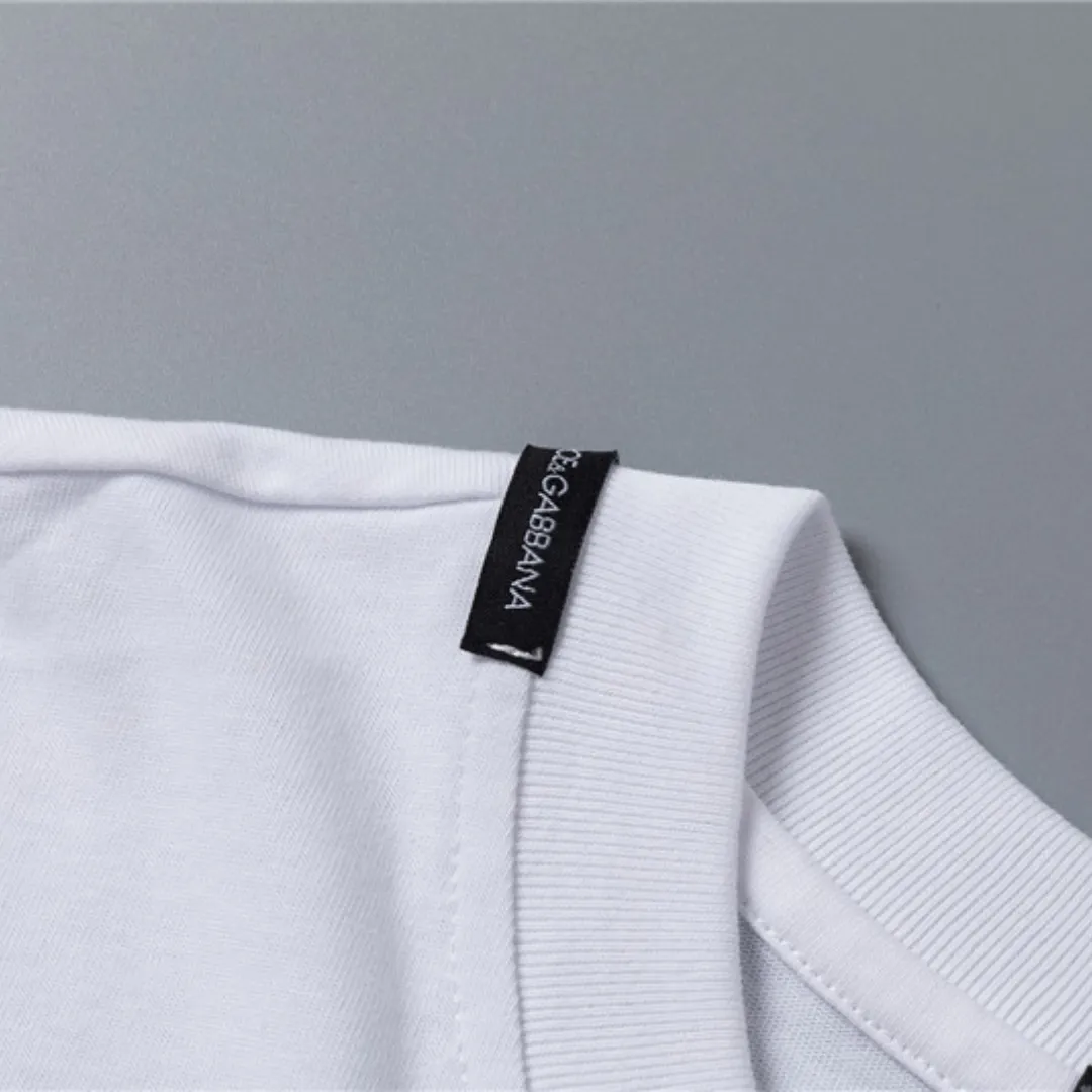 D&G Logo DG Print T-shirt in White - 109 - dng0000109 - Image 10