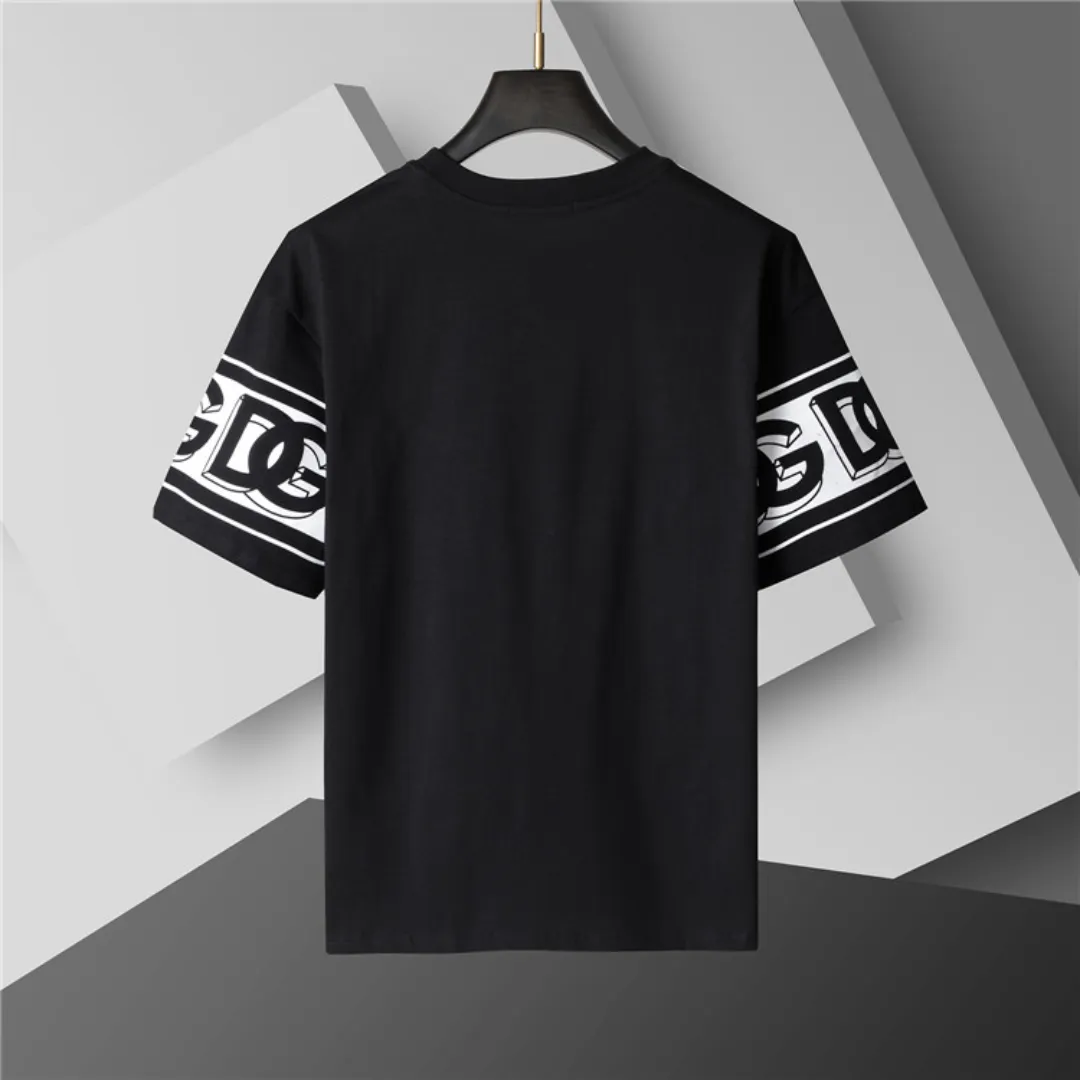 D&G Logo Milano T-shirt in Black - 110 - dng0000110 - Image 3