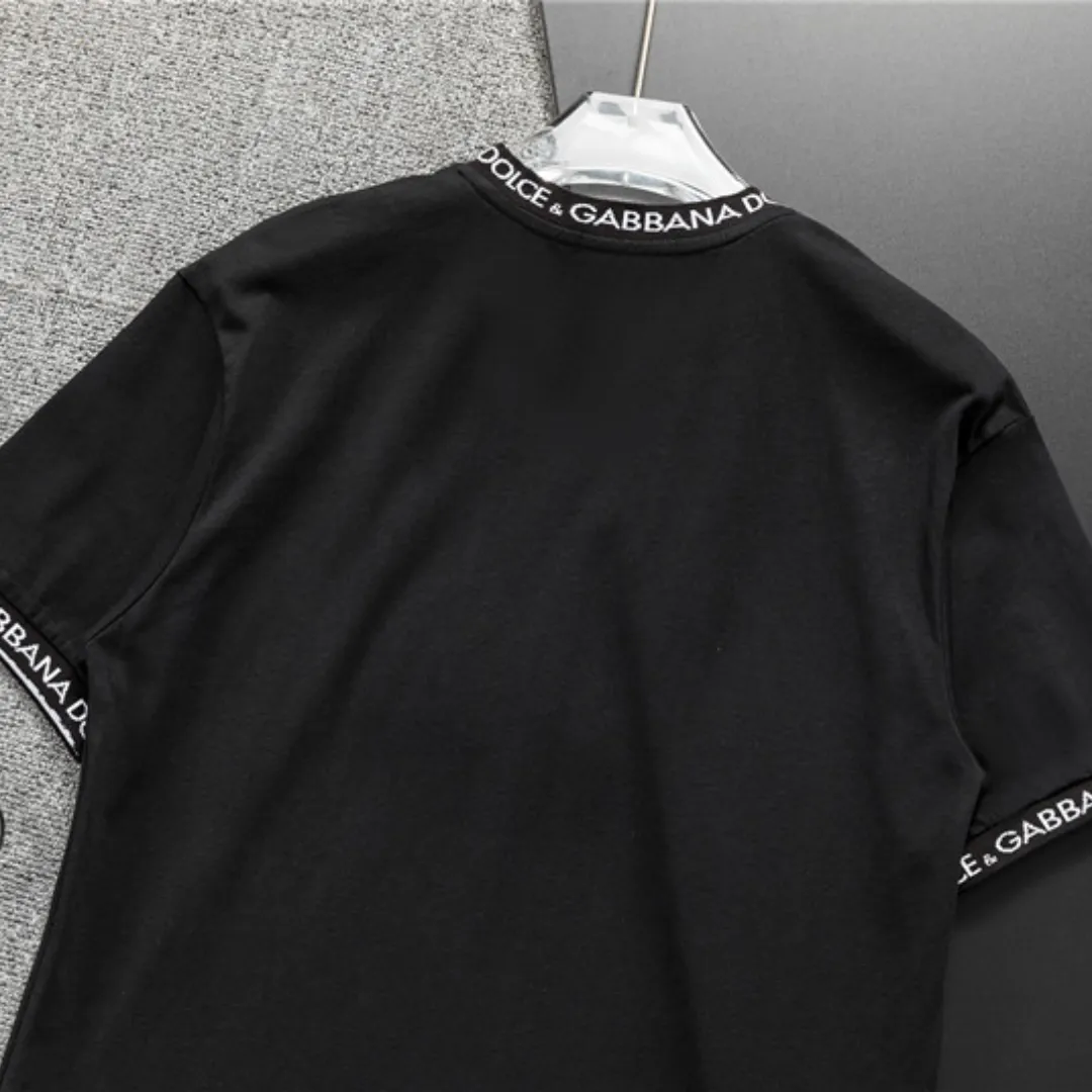 D&G Logo Print T-shirt in Black - 112 - dng0000112 - Image 6