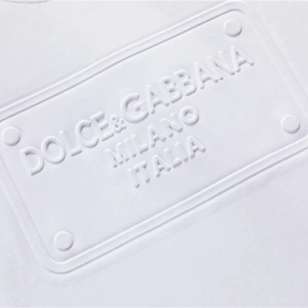 D&G Logo DG Print T-shirt in White - 116 - dng0000116 - Image 6