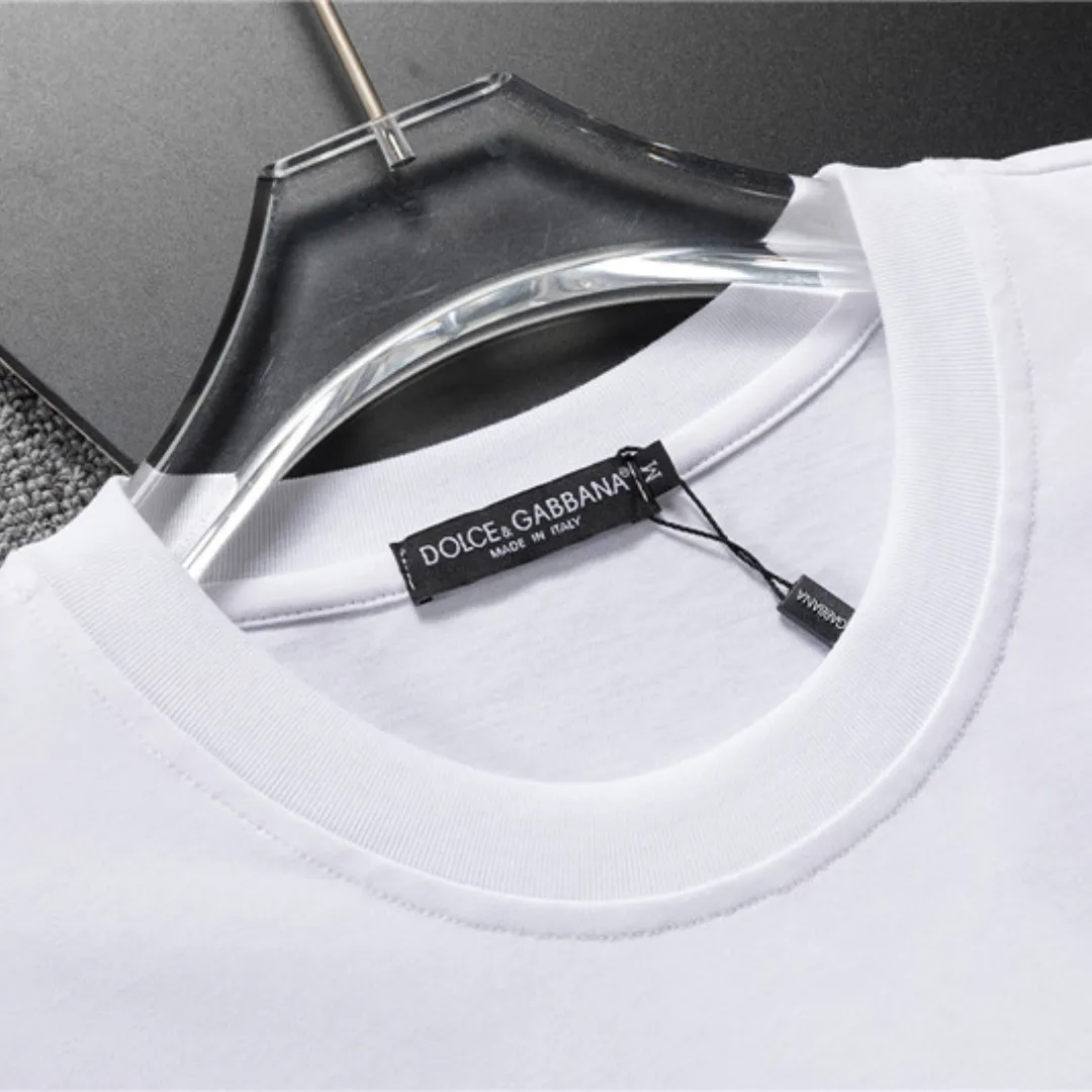 D&G Logo DG Print T-shirt in White - 116 - dng0000116 - Image 7