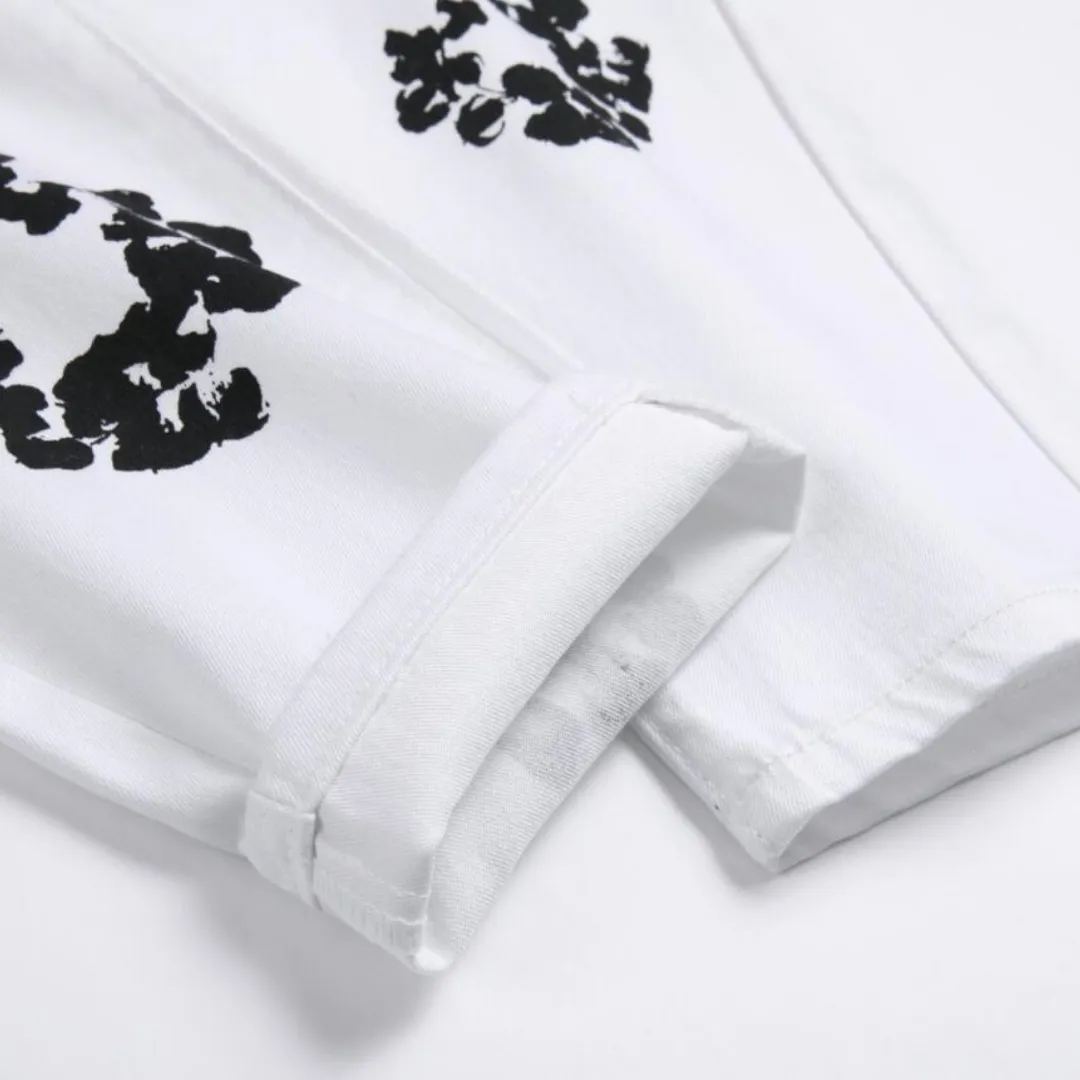 DT Cotton Wreath Light Wash Jeans - 161 - dt0000161 - Image 5