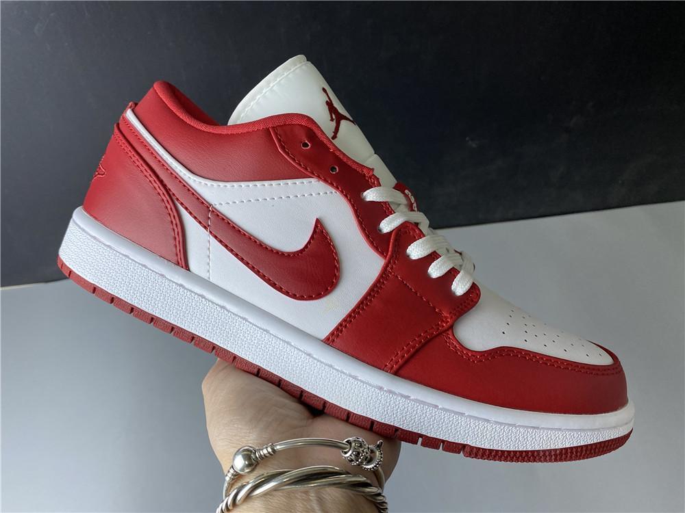 AJ 1 Low Gym Red White Shoes Sneakers - nk0000748 - Image 17