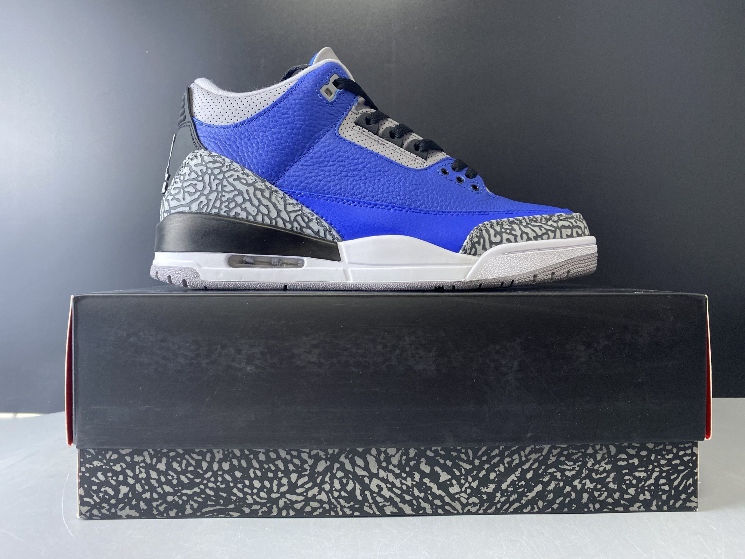 AJ 3 Retro Varsity Royal Cement Shoes Sneakers - nk0000759 - Image 20