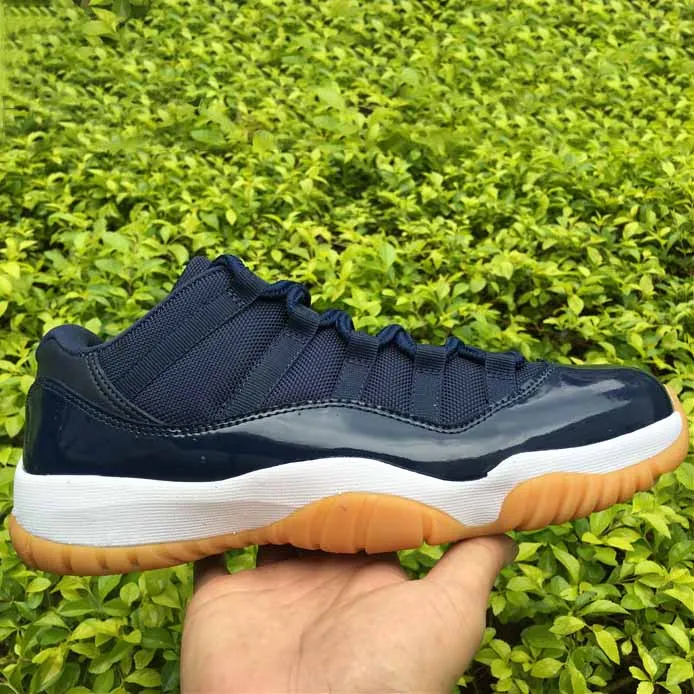 AJ 11 Retro Low Navy Gum Shoes Sneakers - nk0004099 - Image 5