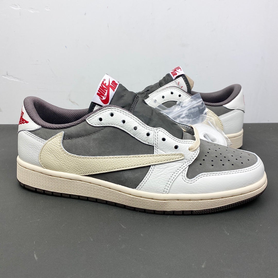 Travis Scott x AJ 1 Low OG Reverse Mocha Shoes Sneakers - nk0001819 - Image 10