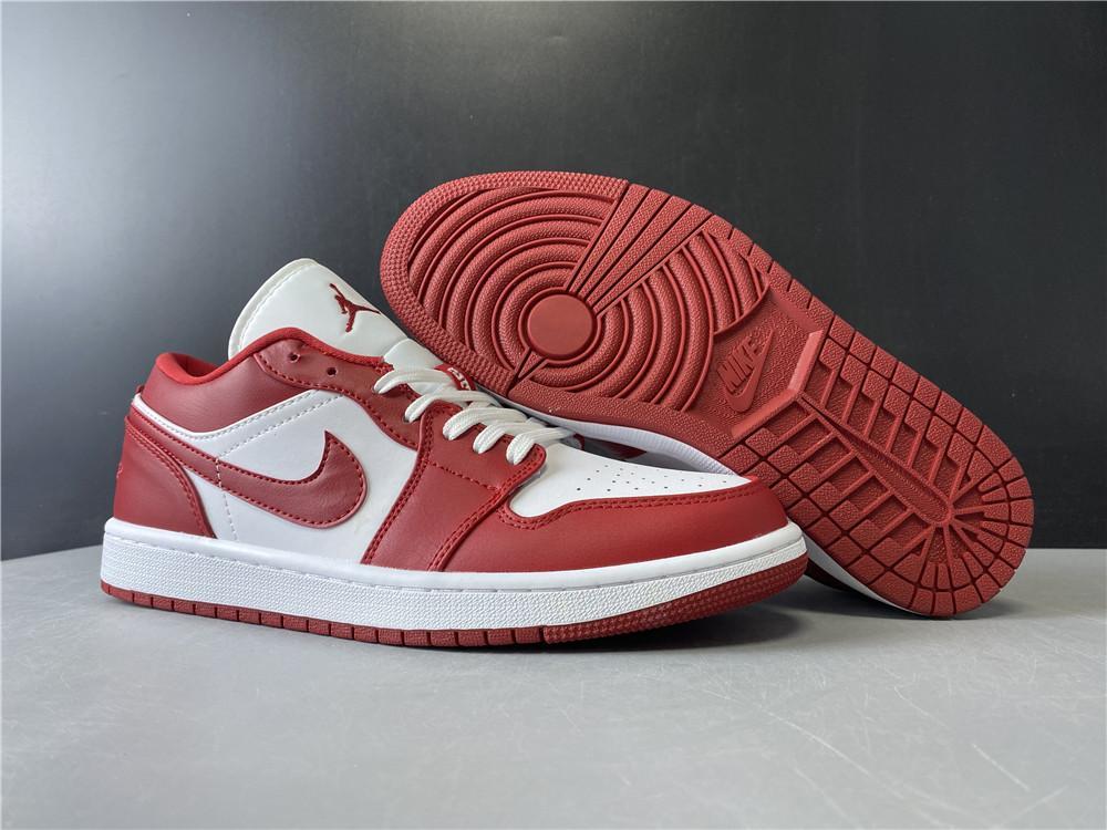 AJ 1 Low Gym Red White Shoes Sneakers - nk0000748 - Image 18
