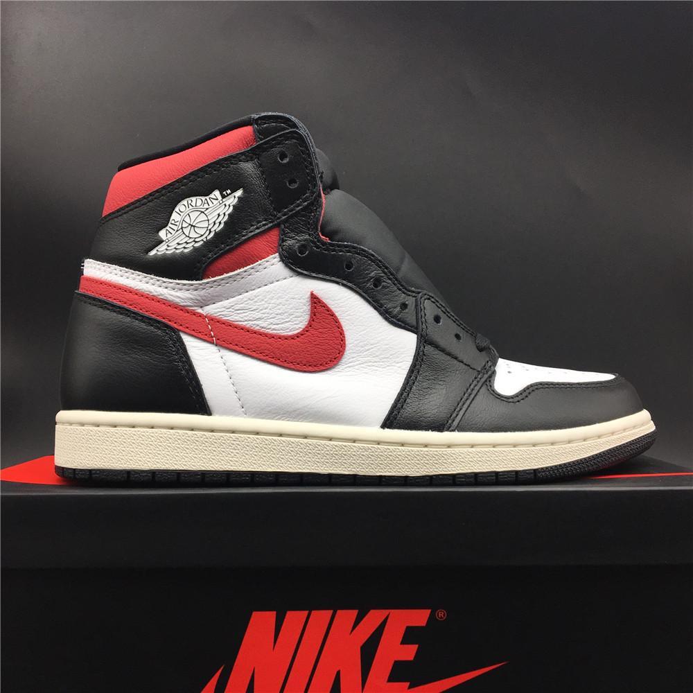 AJ 1 Retro High Black Gym Red Shoes Sneakers - nk0000147 - Image 12