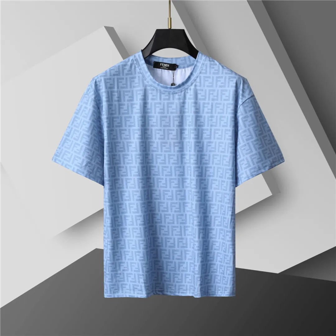 FD Diagonal FF Logo T Shirt in Blue - 77 - fd0000077 - Image 2