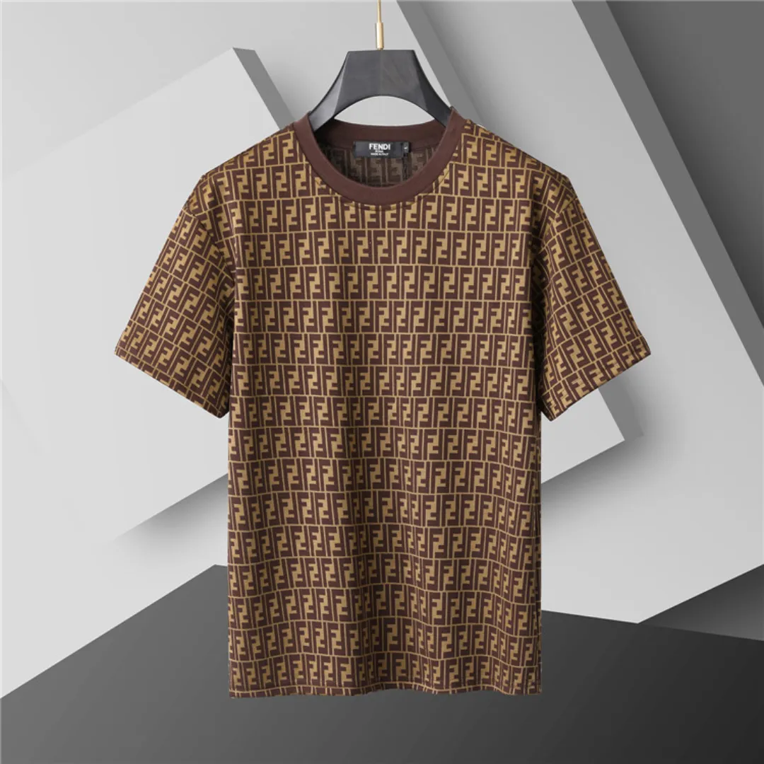FD Diagonal FF Logo T Shirt in Brown - 78 - fd0000078 - Image 3