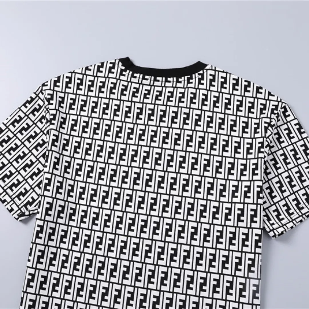 FD Diagonal FF Logo T Shirt in White - 79 - fd0000079 - Image 6