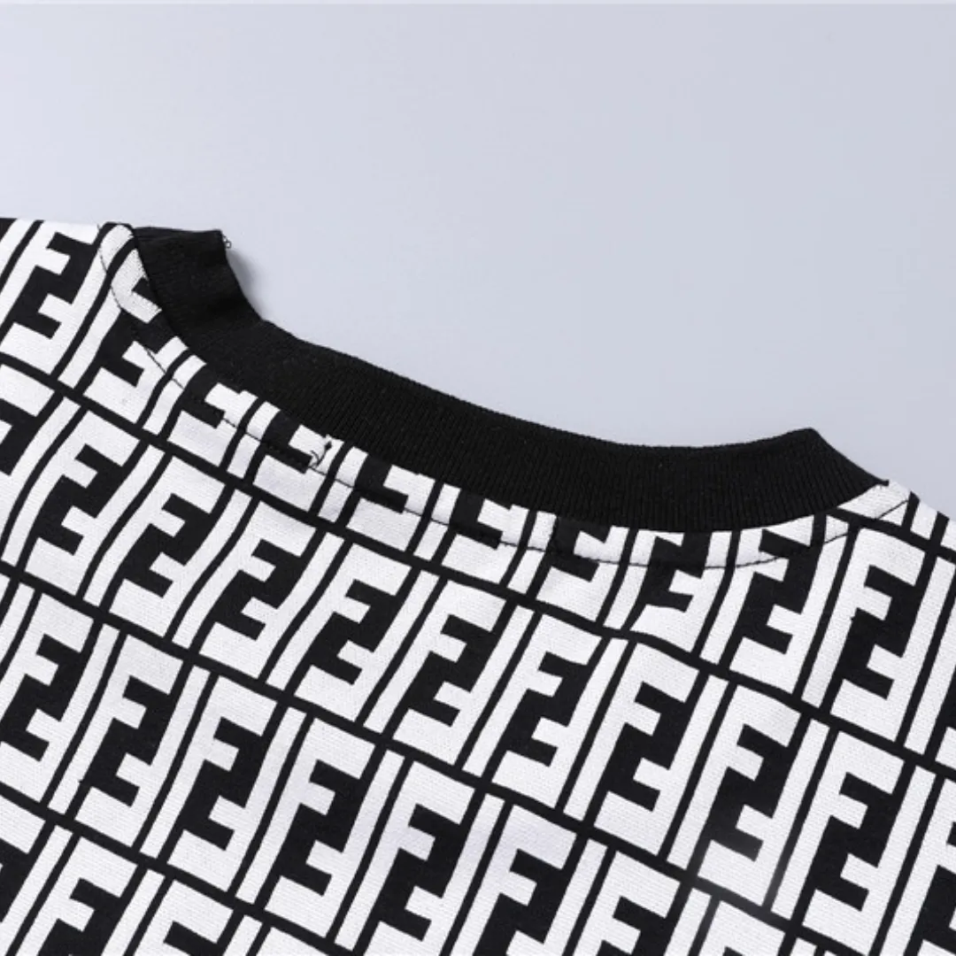 FD Diagonal FF Logo T Shirt in White - 79 - fd0000079 - Image 8