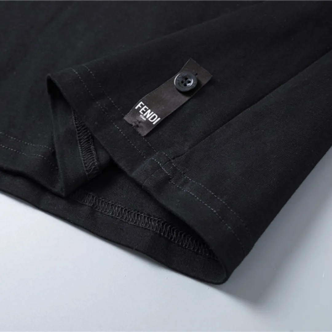 FD Logo Print T-shirt in Black - 80 - fd0000080 - Image 11