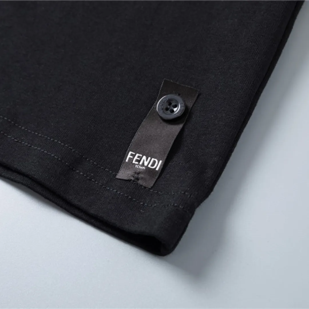 FD Logo Print T-shirt in Black - 80 - fd0000080 - Image 12