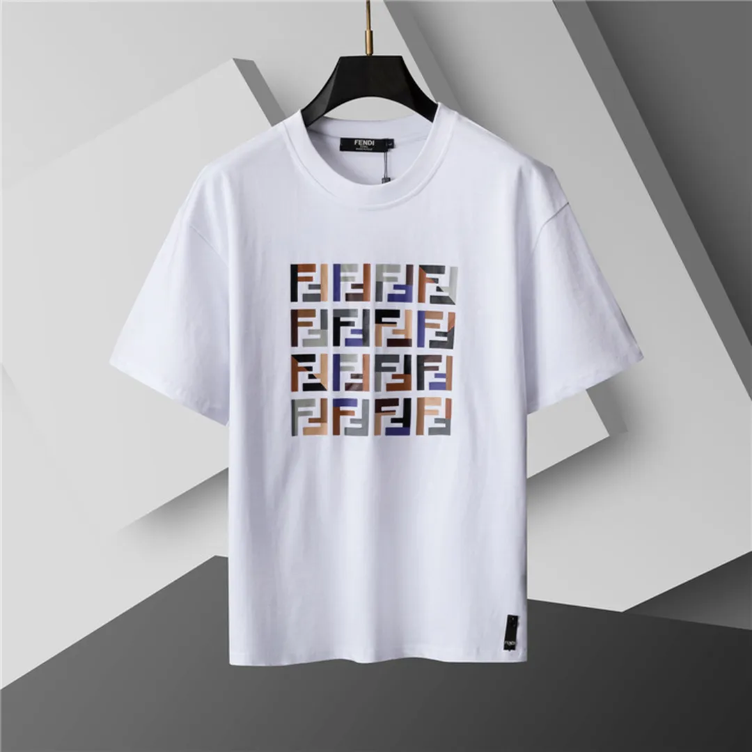 FD Logo Print T-shirt in White - 81 - fd0000081 - Image 2